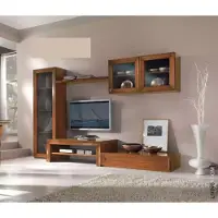 AEA Wohnwand Schrankwand Wohnzimmer Schrank Vitrine Sideboard Wohnwände