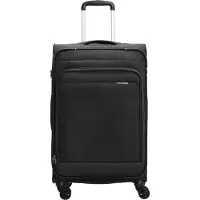 D&N Travel Line 9504 - 4-Rollen-Trolley M 67 cm erw. (black)