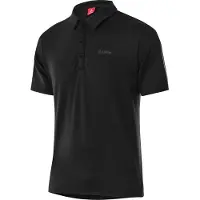 Löffler Herren Poloshirt Men Poloshirt Lyocell(tm) CF Schwarz 48