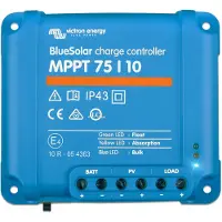 Victron Energy MPPT Solar Ladecontroller - 75/10 für 12/24V Systeme (10A)