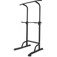 Zimtky Sport-Kraftstation, einstellbare Dip-Station, Zugfunktion, maximale Belastbarkeit: 149 kg, Abmessungen: 168 x 91 x 210 cm