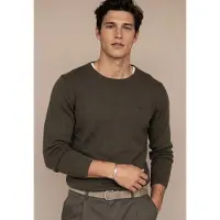 FYNCH-HATTON Strickpullover mit Logo-Stickerei