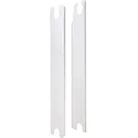 FONDITAL Seitenblendenset für Simun Super B4 600/100 Weiß RAL 9010