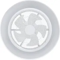 Eglo Weißer Deckenventilator Vallonia Ø 48cm