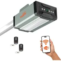Usorteret 5000 premium Wi-Fi-Garagentoröffner inkl. 2 Stk. Fernbedienungen 1000N