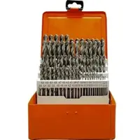 Projahn Spiralbohrer-Set ECO, HSS-G, 91-teilig, Ø 1–10 mm / 0,1 mm Schritte, in Bohrerkassette