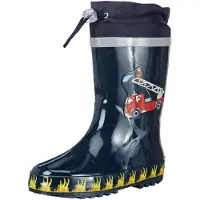 Playshoes Gummistiefel Feuerwehr Gr. 26/27