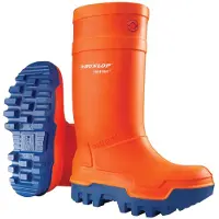 Dunlop Purofort Thermo+ full safety S5 CI SRC Winterstiefel - Größe 37/38 - orange