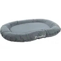 Flamingo Hundekissen Dreambay oval petrol, Maße: 100 x 75 x 15 cm