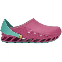 Scholl Clog Evoflex Fuchsia Emerald Unisex-Schuhgröße 44
