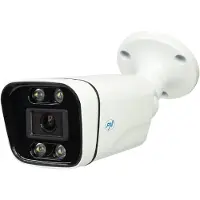 Pni IP8POE Videoüberwachungskamera, 8MP, 4K, D-WDR, 4,0 mm, 6 LEDs, IP66, weiß