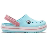 Crocs Uni Kinder Crocband Clog K Clog, Ice Blue/White, 32/33 EU