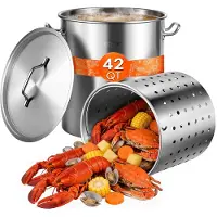 Vevor Kochtopf 39,7 L Edelstahl