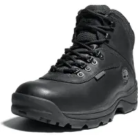 Timberland Wasserdichte Wanderschuhe mit mittelhoher Schnürung, Schwarz 43 EU
