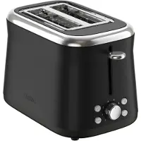 Tefal Collection TT7208E0, 2 Scheibe(n), Schwarz, Tasten, Drehregler, 850 W, 220 - 240 V, 50 - 60 Hz