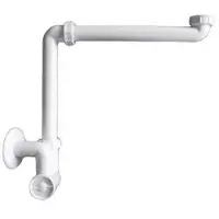 Jika Classic line - Waschtischsiphon, weiß H8942460000001
