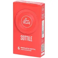 Love Match Thin Condoms 1x6st 1x6 St Kondome