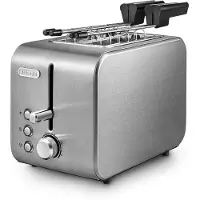 De'Longhi De’Longhi CTX 2203, 2 Scheibe(n), Silber, 550 W, 220-240 V, 50 - 60 Hz