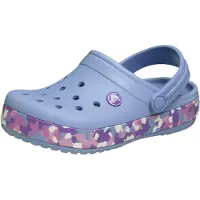 Crocs Crocband Clog, Blue Haze/Multi, 42 EU Child, Blue Haze Multi, 8 UK Child