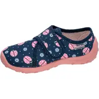 Fischer Markenschuh Kinder-Klett-Hausschuh