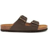 Scholl Herren Julien New Hausschuh, Coffee, 43 EU