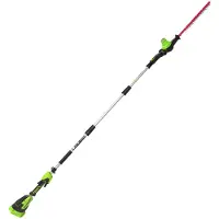 Greenworks 24V Teleskop-Heckenschere 51 cm, Bürstenloser Motor, Doppelmesser 28