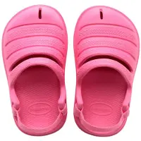 Havaianas Uni Baby Clog Sandal, Cyber Pink, 25 EU