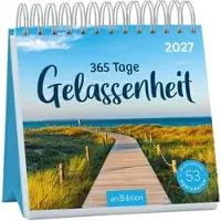 Sonstige Verlage Postkartenkalender 365 Tage Gelassenheit 2027