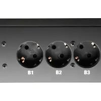 Adam hall 19"-EU-Steckdosenleiste 9-fach 2 HE