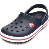 Crocs Uni Kinder Crocband Clog T Clog, Navy/Red, 20/21 EU