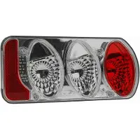 Eufab 11502 Ersatz-Rücklicht Rechts, Rauchglas, komplett, für und LAS Fahr