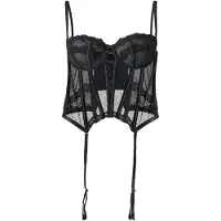 Hunkemoller Bustier Kat Schwarz
