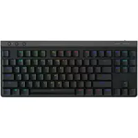 Logitech G G515 Lightspeed TKL, Verkabelt & Kabellos, RF Wireless + Bluetooth, Mechanischer Switch, QWERTY, RGB-LED, Schwarz