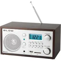 BLOW 77-532#, Tragbar, Analog, AM, FM, 87,5 - 108 MHz, 530 - 1600 kHz, Holz