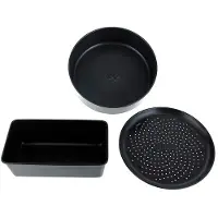 Ninja 4380J300EUUK Foodi 3-teiliges antihaftbeschichtetes Backformen-Set