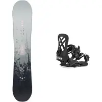 Burton - All-Mountain-Snowboard &ndash; Unisex &ndash; Cultivator Standard 2027 - Pack Cultivator Standard Mist 2027 für Herren aus Holz - Grau