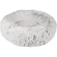 Flamingo Korb ALBA RUND Weiss/GRAU 52x52x14CM