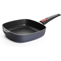 Norbert Woll Woll Diamond Lite Gusspfanne, viereckig: abnehmbarer Stiel, 24 x 24 cm 5.5cm hoch, Alle Herdarten inkl. Induktion