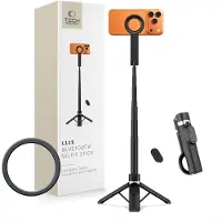 Tech-Protect L11s Magsafe Bluetooth Selfie Stick Tripod Black
