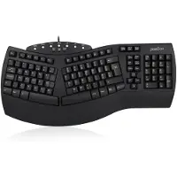 Perixx Periboard-512 Ergonomische Geteilte Tastatur, Natürliches ergonomsiches D