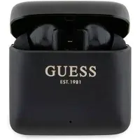 GUESS drahtlose Ohrhörer bluetooth TWS + Dockingstation GUTWSSU20ALEGK (Gedrucktes Logo) schwarz