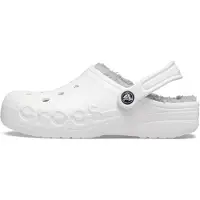 Crocs Uni Erwachsene Baya Lined Clog Clog, White/Light Grey, 48/49 EU