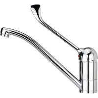 Teka MED 913, Standard, Chrom, Metall, Hebelgriffe, Einzelbild, 28,3 cm