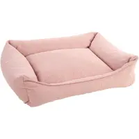 Flamingo Orthopädisches Hundebett Baldar – Rechteckig, Rosa, 80 cm | Ergonomisch