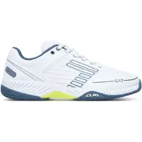Emporio Armani Sneaker - Sneaker NEW Tennis Clay white+china blue (MZ872) 9