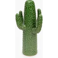 Serax Vase Kaktus Vases by Marie Michielssen Green L 24 x 22,5 x 39,5 cm