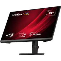 Viewsonic VA VA2408-HDJ, 61 cm (24"), 1920 x 1080 Pixel, Full HD, LED, 5 ms, Schwarz
