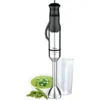 TM Electron TMPBA016, Pürierstab, 0,6 l, 0,75 m, 1200 W, Schwarz, Edelstahl