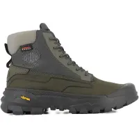 Palladium PALLARIDER SC WP+ Ankle Boot, Olive Night/Beluga, 44 EU, Olive Night B