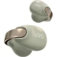JVC Nearphones HA-NP1T-GN im Earcuff-Design – kabellose Ohrhörer in Perlmutt-Opt